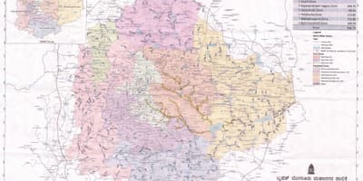 Mappa di BBMP rajakaluve