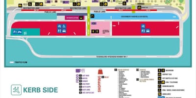 Kempegowda international airport sulla mappa