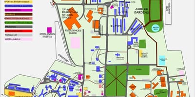 La mappa ci si Bangalore
